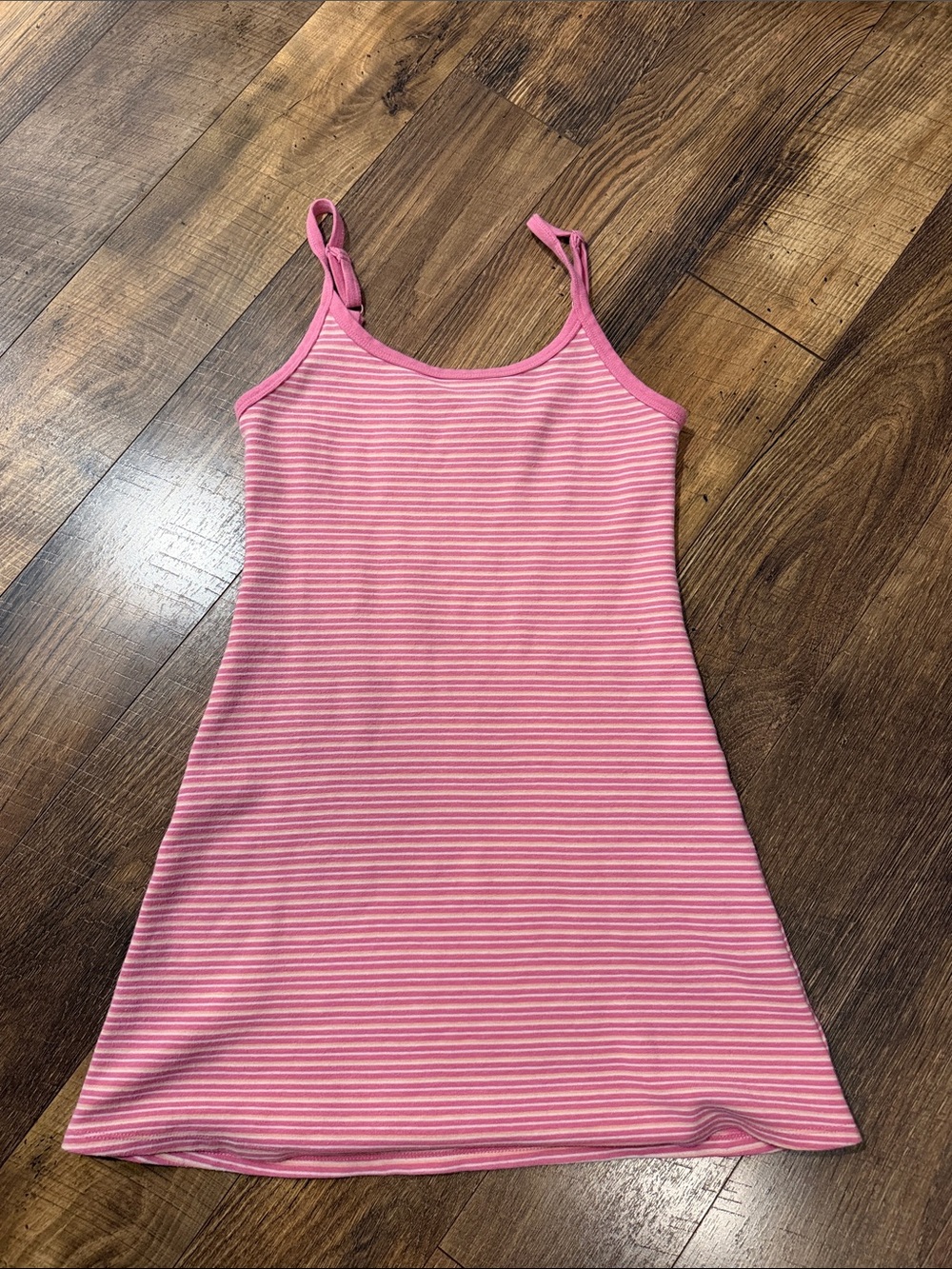 American Eagle Women's Pink Striped dress